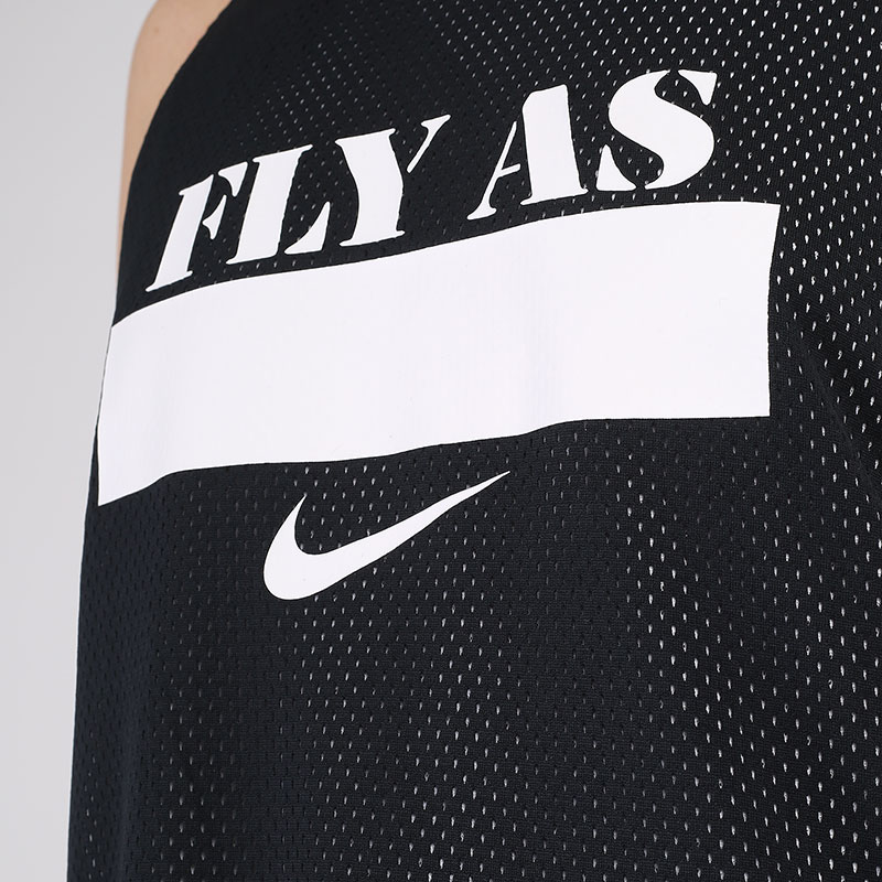 женская черная майка Nike Essential Fly Reversible Basketball Jersey CZ6610-010 - цена, описание, фото 5